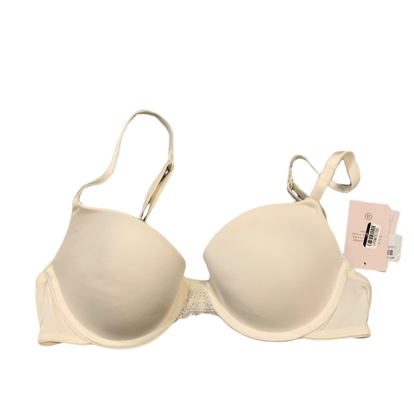 Auden Other - Auden Daydream Light Lift Demi T-shirt Bra White 32B NWT